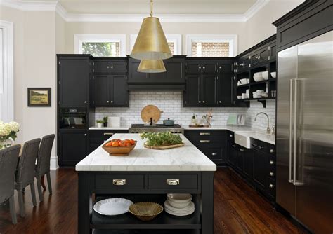 black kitchen cabinets with stainless steel countertops|black kitchen cabinets.